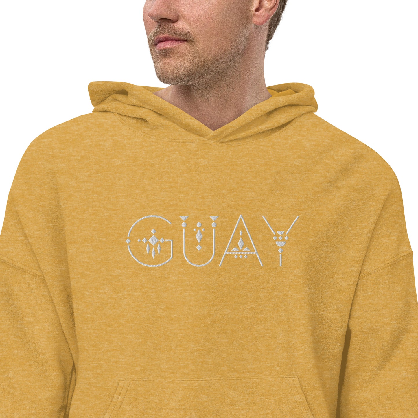 GUAY unisex sueded fleece hoodie
